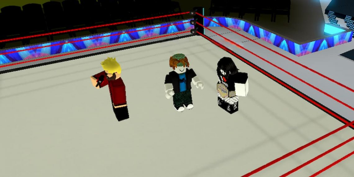 Roblox WWE 2K23 Standing In Ring Ready For A Fight 1140x570 
